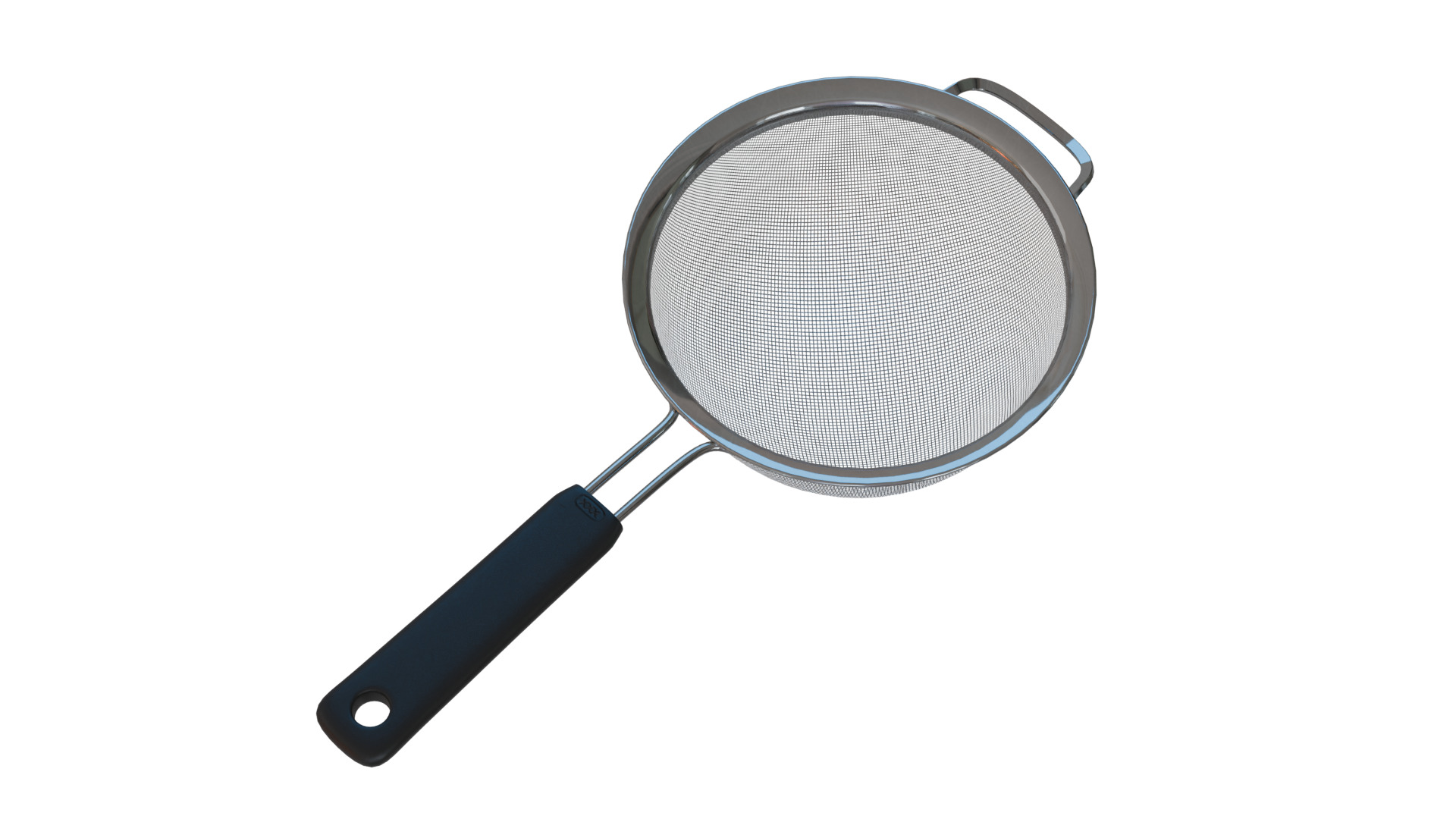 Fine Mesh Strainer Low-poly 3D model_4