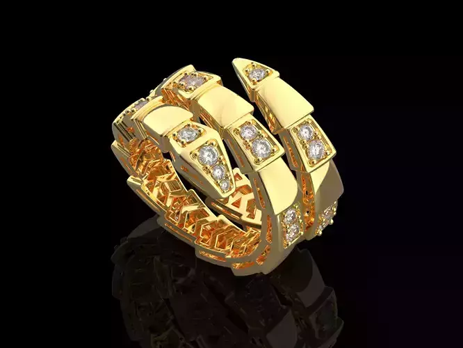 BVLGARI Serpenti Viper Ring