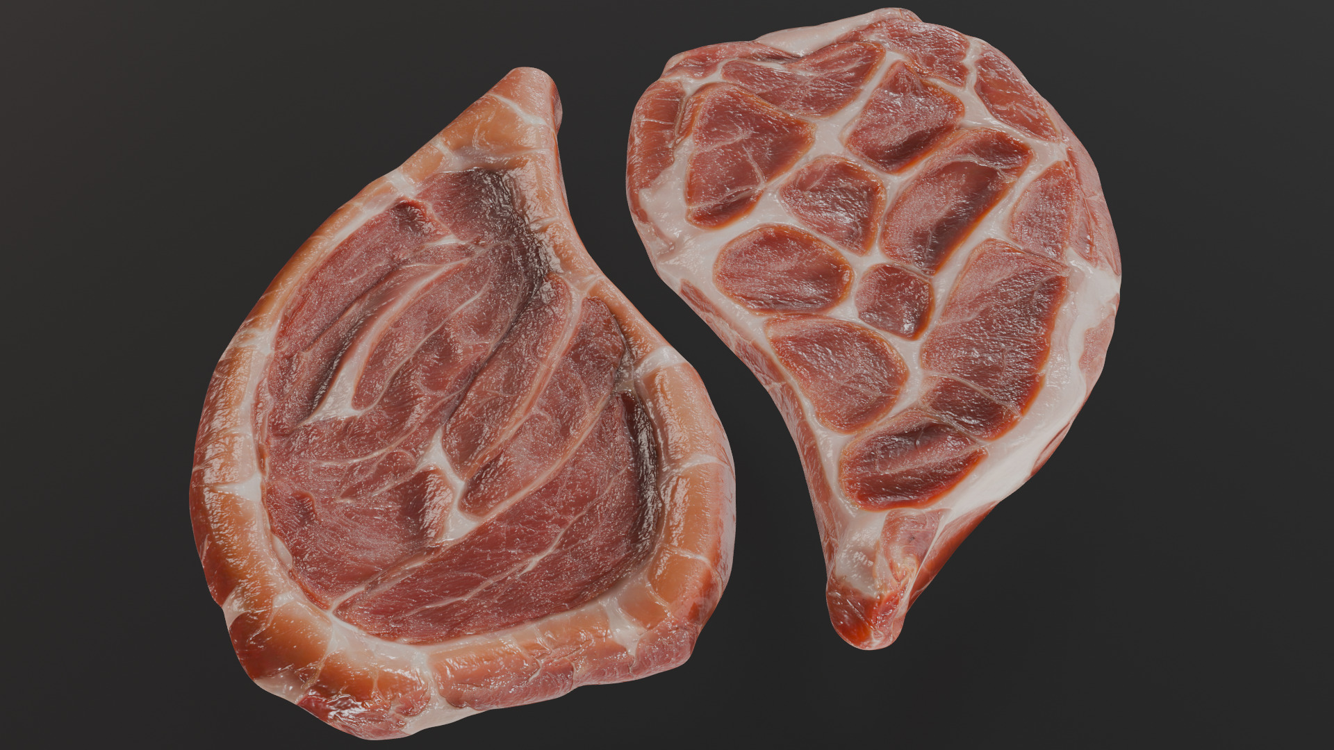 Pork Cut 3D model_12