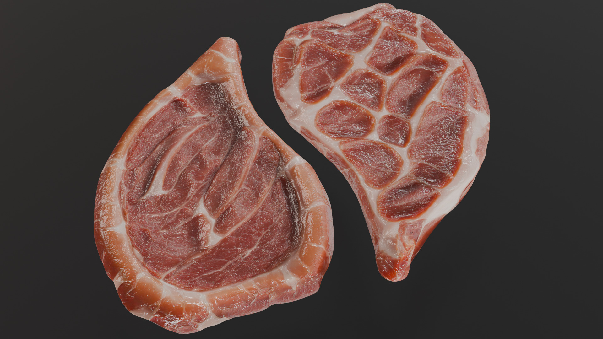Pork Cut 3D model_8
