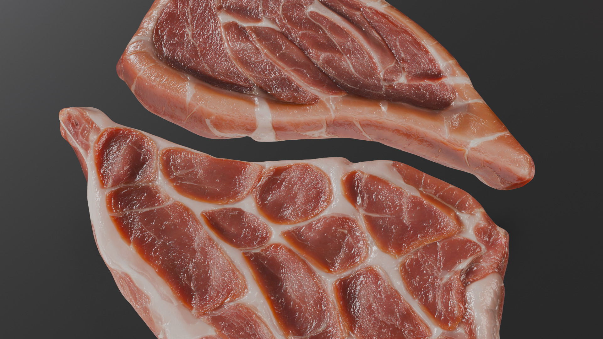 Pork Cut 3D model_44