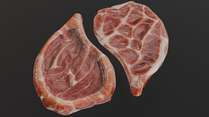 Pork Cut 3D model 7