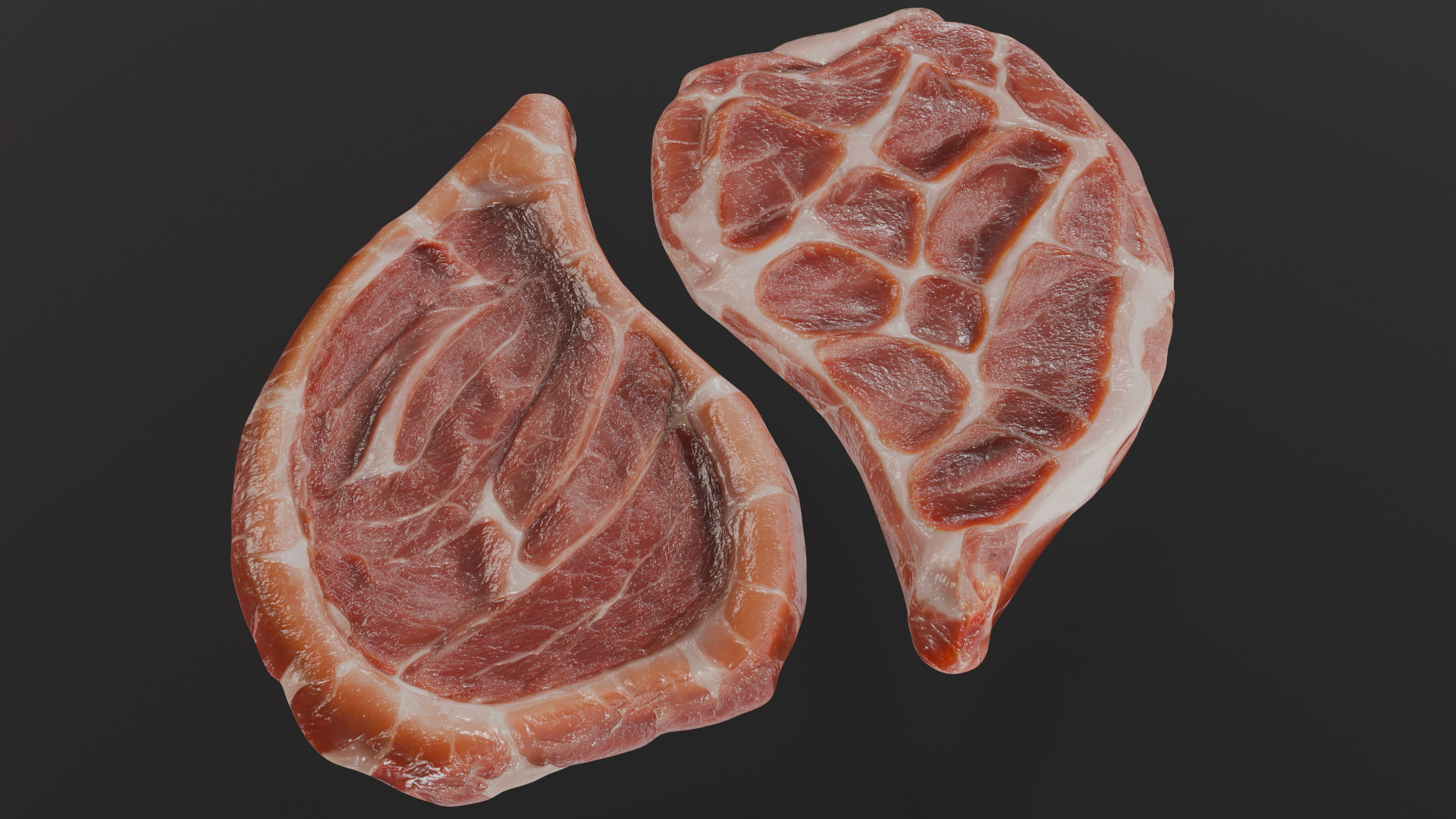 Pork Cut 3D model_6