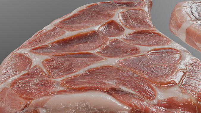 Pork Cut 3D model 6
