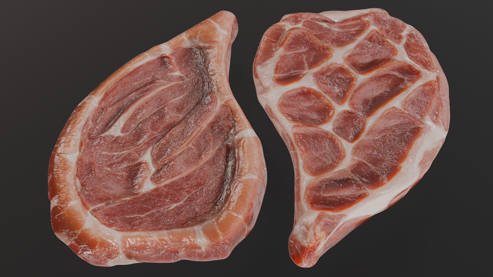 Pork Cut 3D model_16