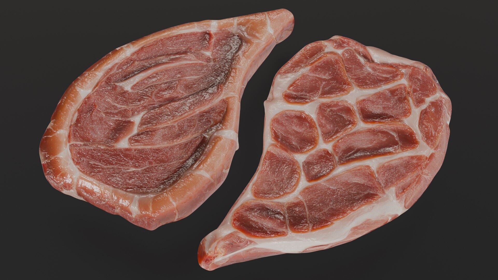 Pork Cut 3D model_1