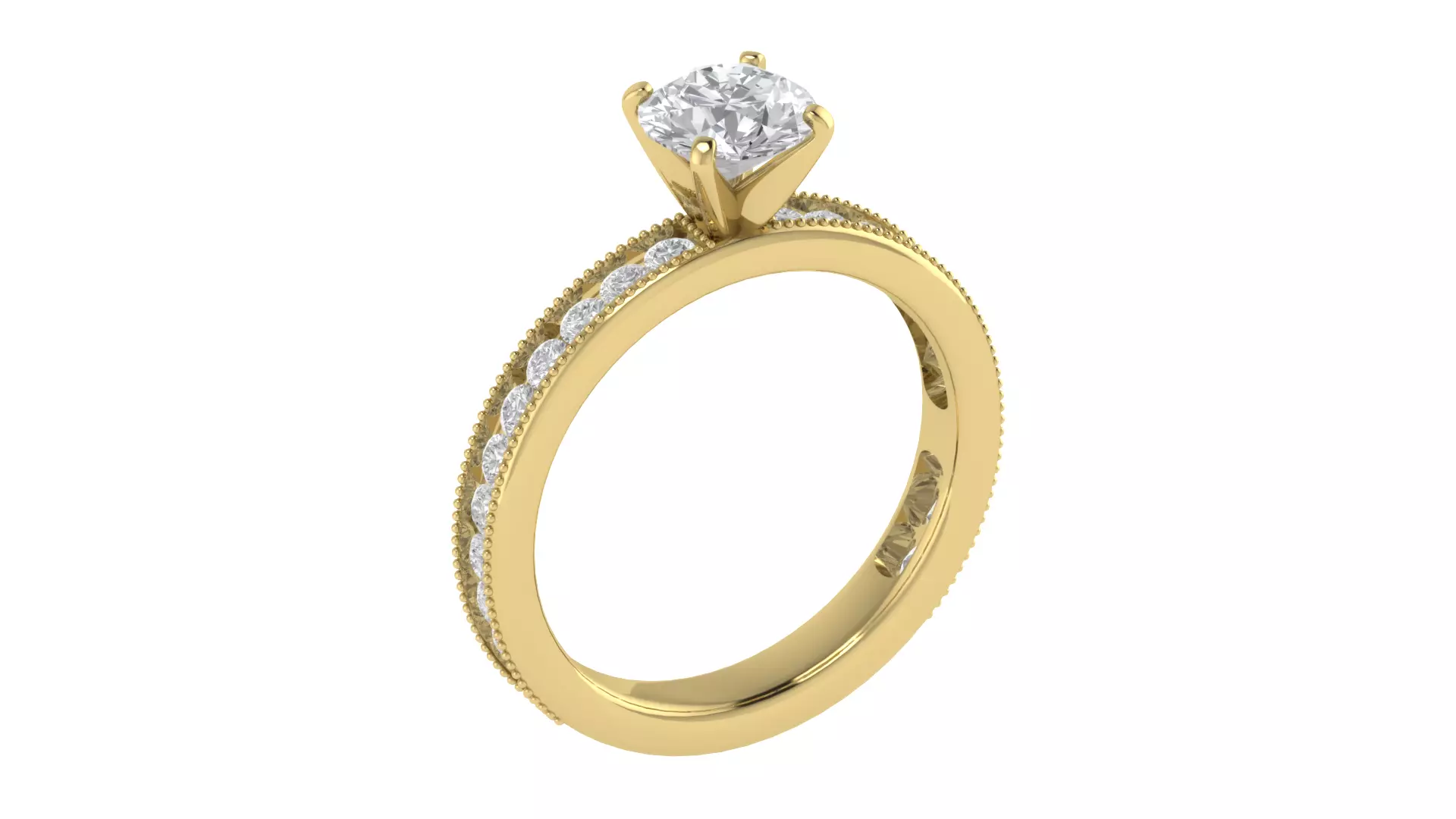 Women Ring Render 3dm STL OBJ FBX TXT Details 3D print model_0