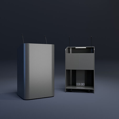 N1 Hamburg Podium 3D model