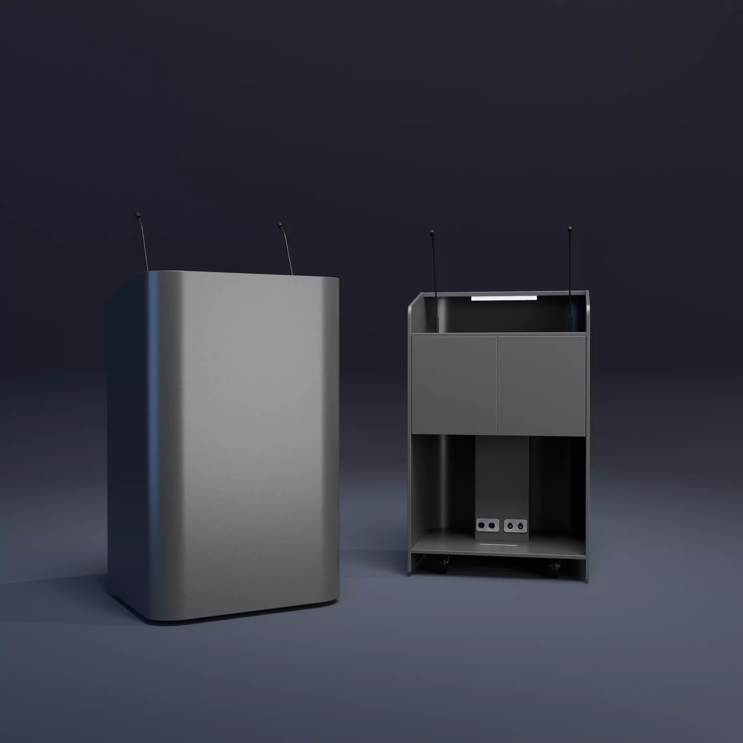 N1 Hamburg Podium 3D model