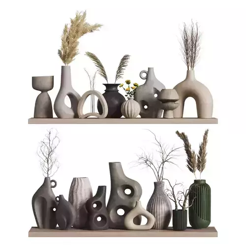Decorative set 17-Vase collection02