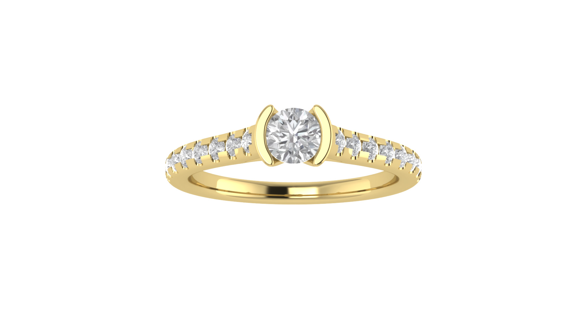 Women Ring  Render 3dm STL OBJ FBX TXT Details 3D print model_3