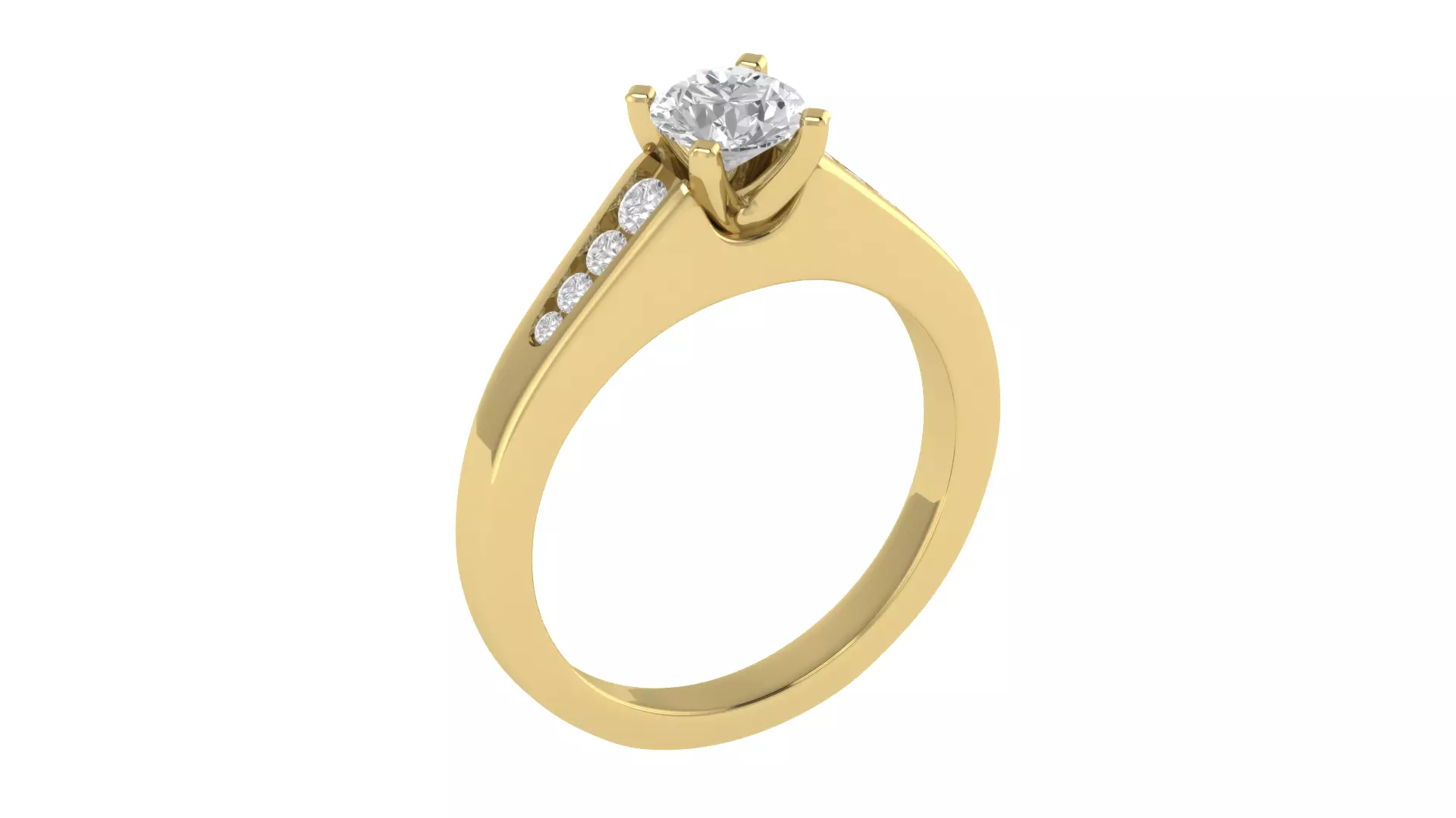 Women Ring Render 3dm STL OBJ FBX TXT Details 3D print model_0