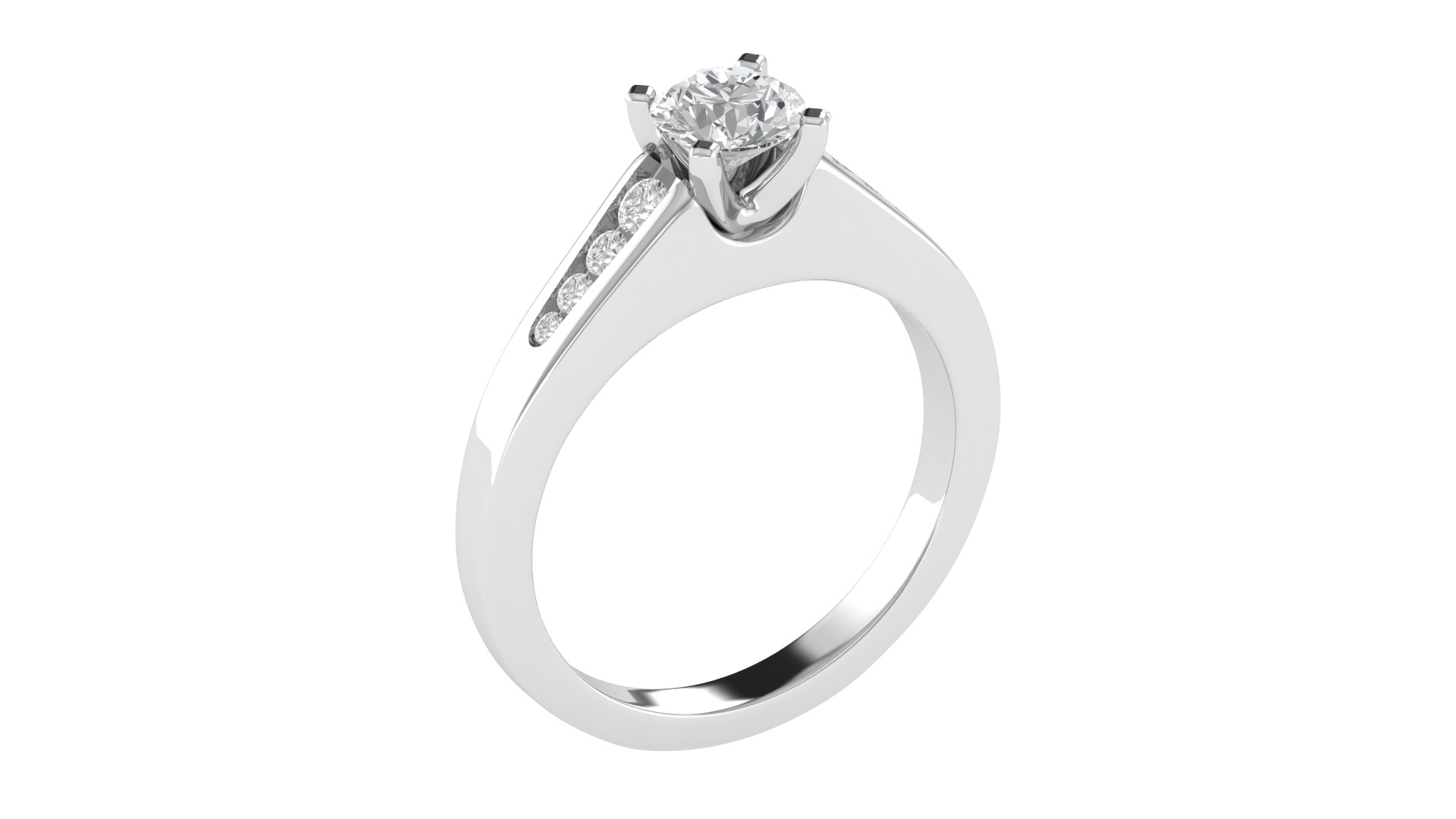 Women Ring Render 3dm STL OBJ FBX TXT Details 3D print model_5