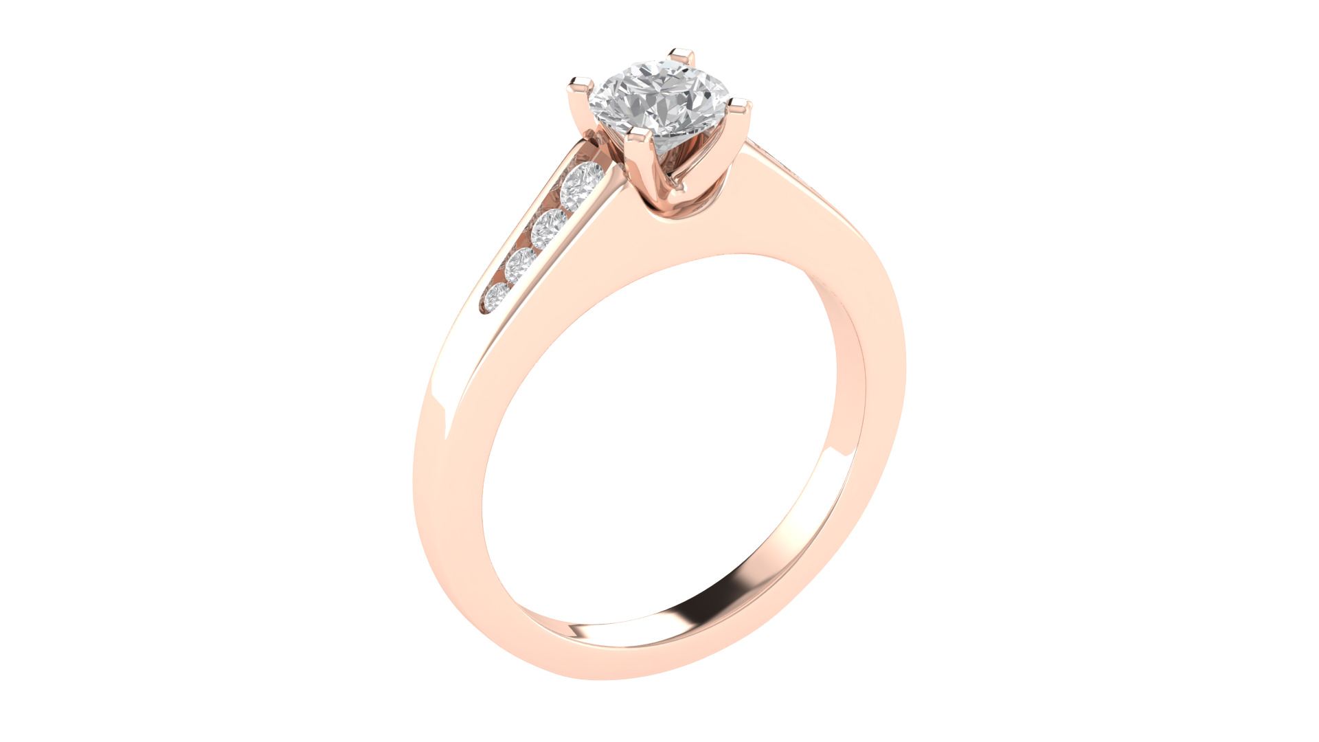 Women Ring Render 3dm STL OBJ FBX TXT Details 3D print model_4