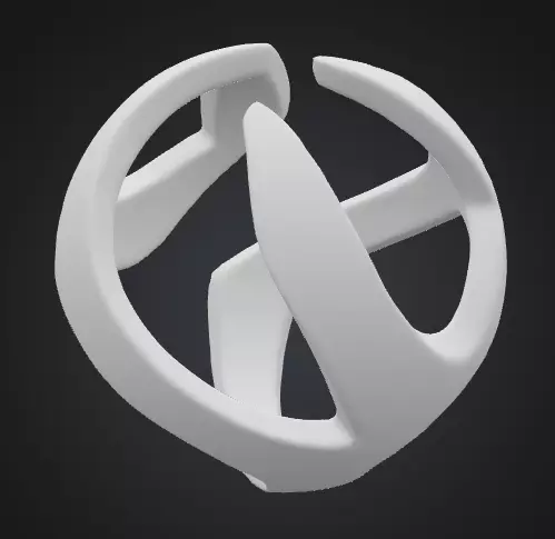 Scifi Object Shape Model 1 3D model