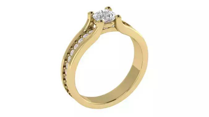 Women Ring  Render 3dm STL OBJ FBX TXT Details