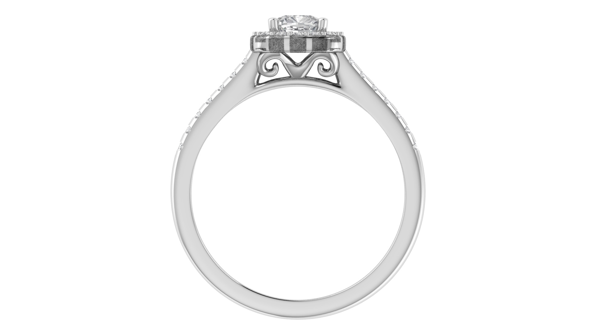 Women Ring Render 3dm STL OBJ FBX TXT Details 3D print model_7