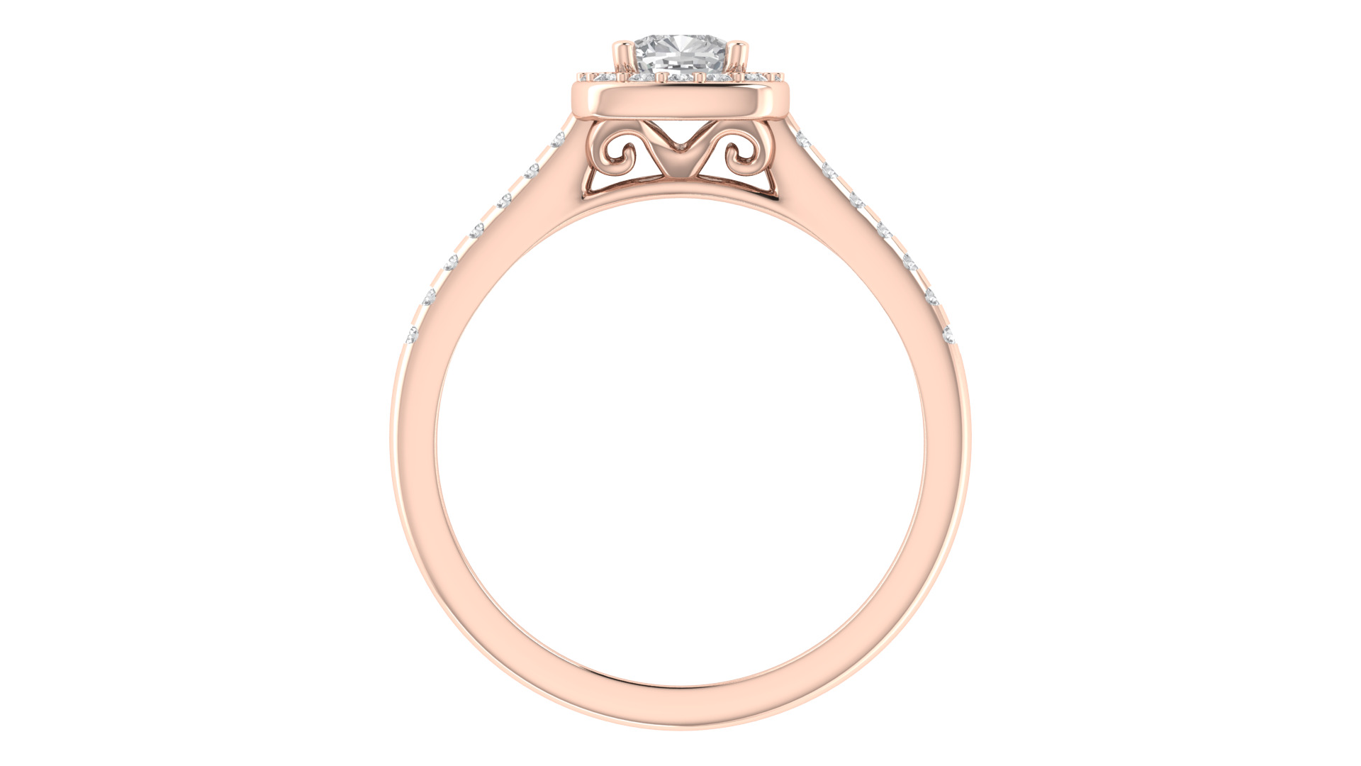 Women Ring Render 3dm STL OBJ FBX TXT Details 3D print model_6