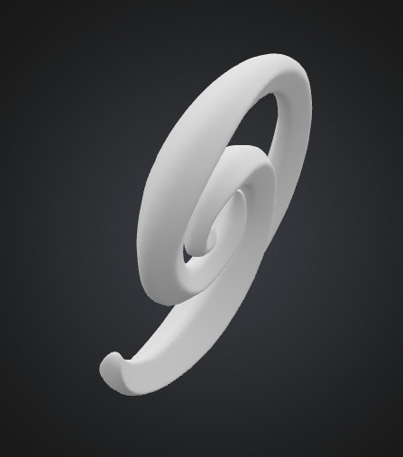 Scifi Object Shape Model 2 3D model_4