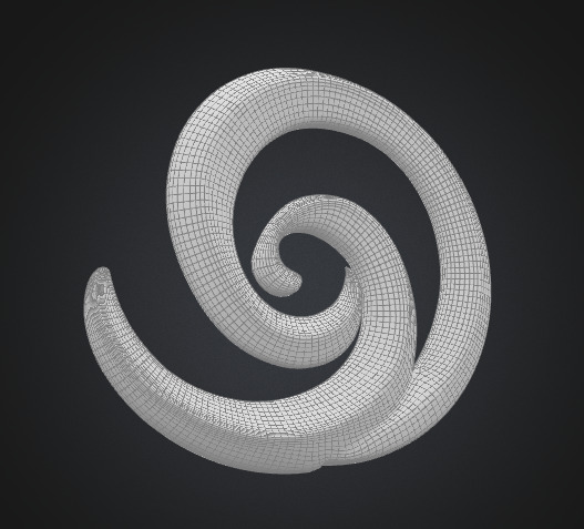 Scifi Object Shape Model 2 3D model_6