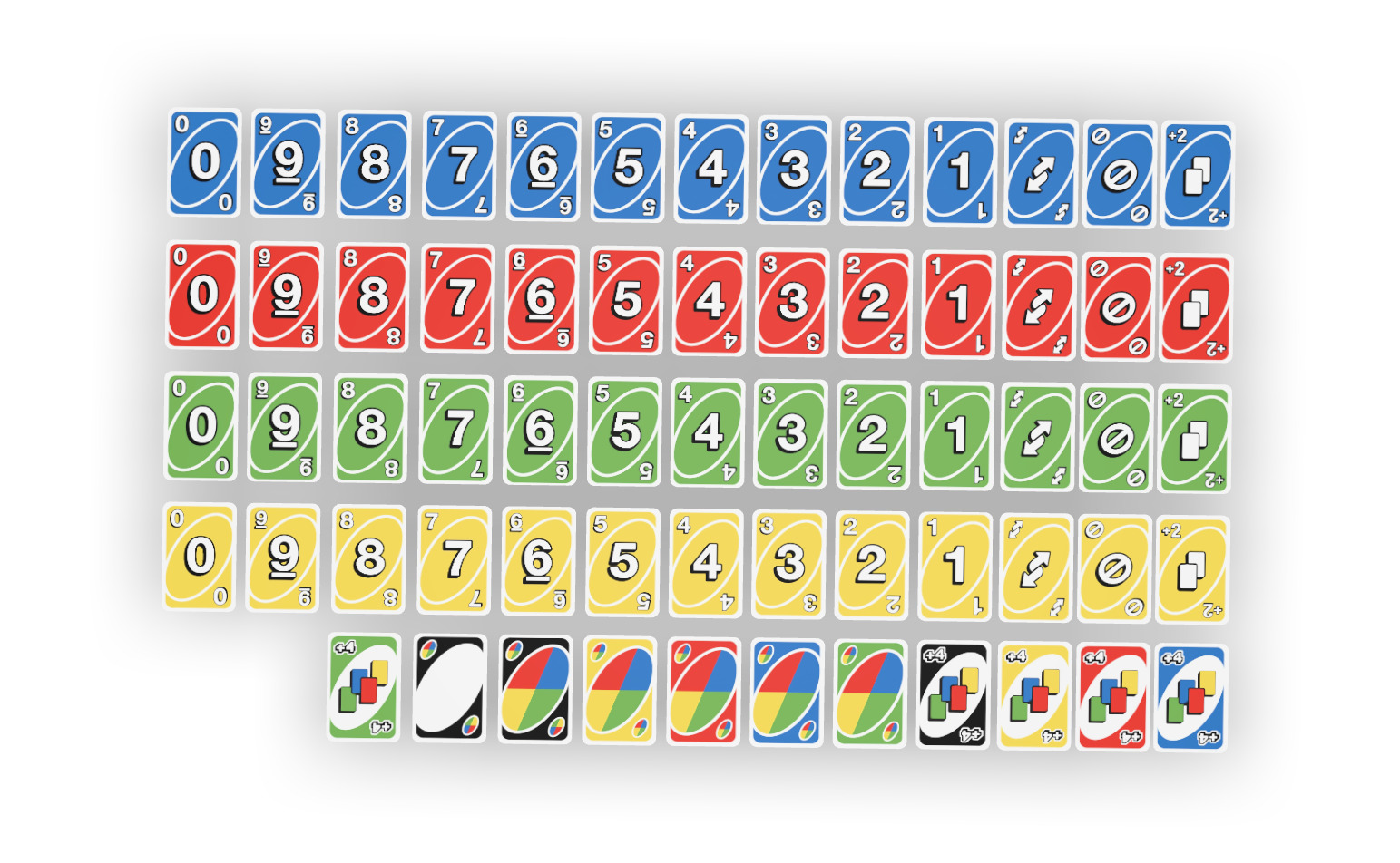 Uno cards animated 3D model_18