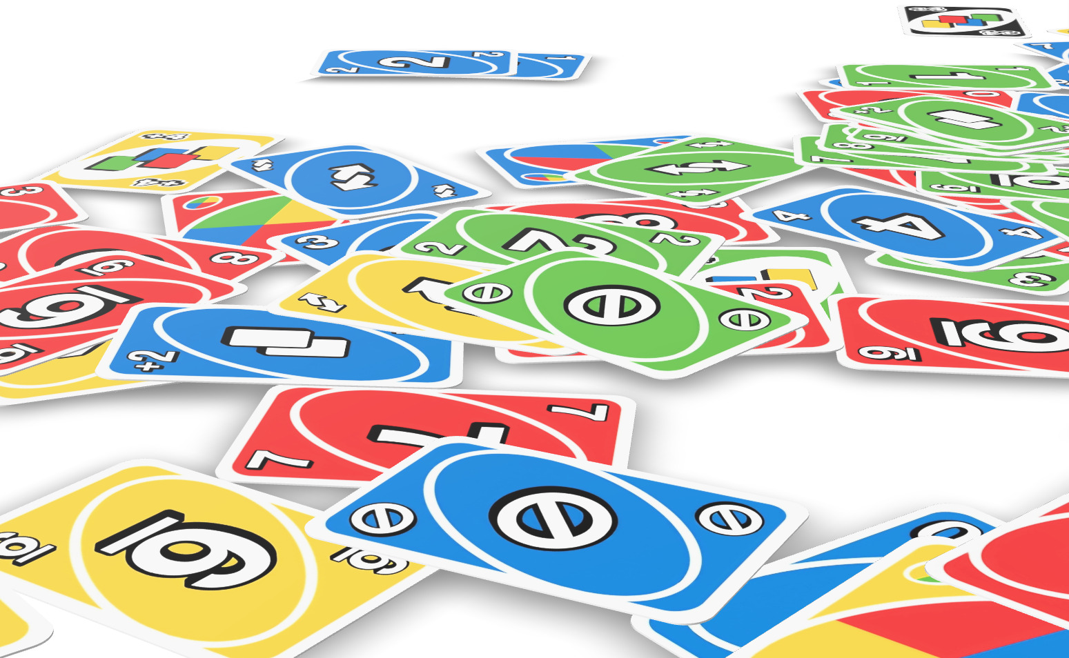 Uno cards animated 3D model_3