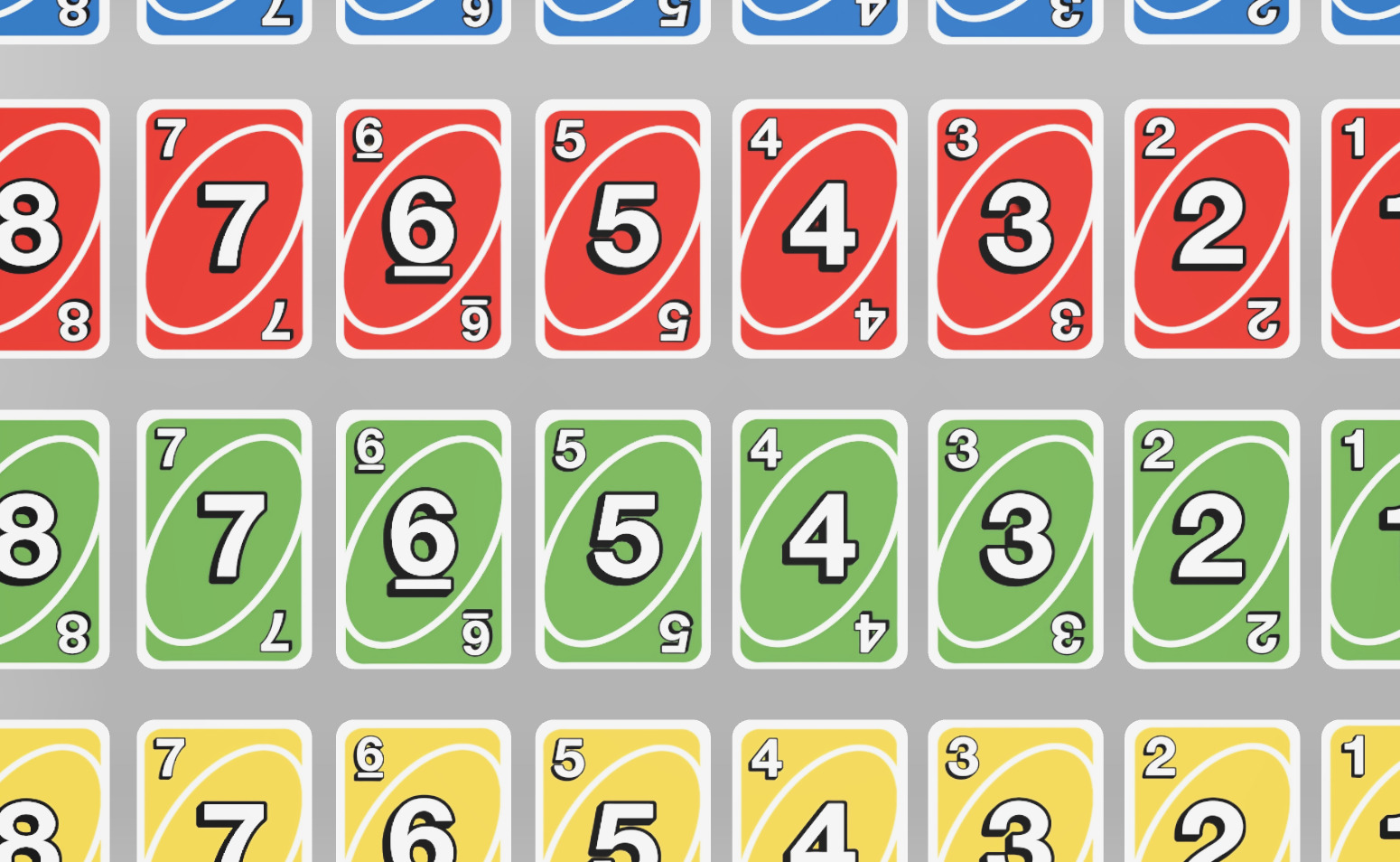 Uno cards animated 3D model_15