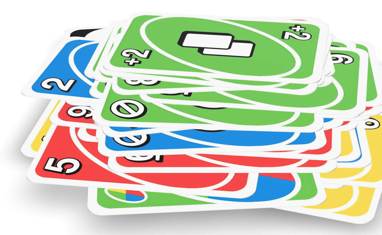 Uno cards animated 3D model_7