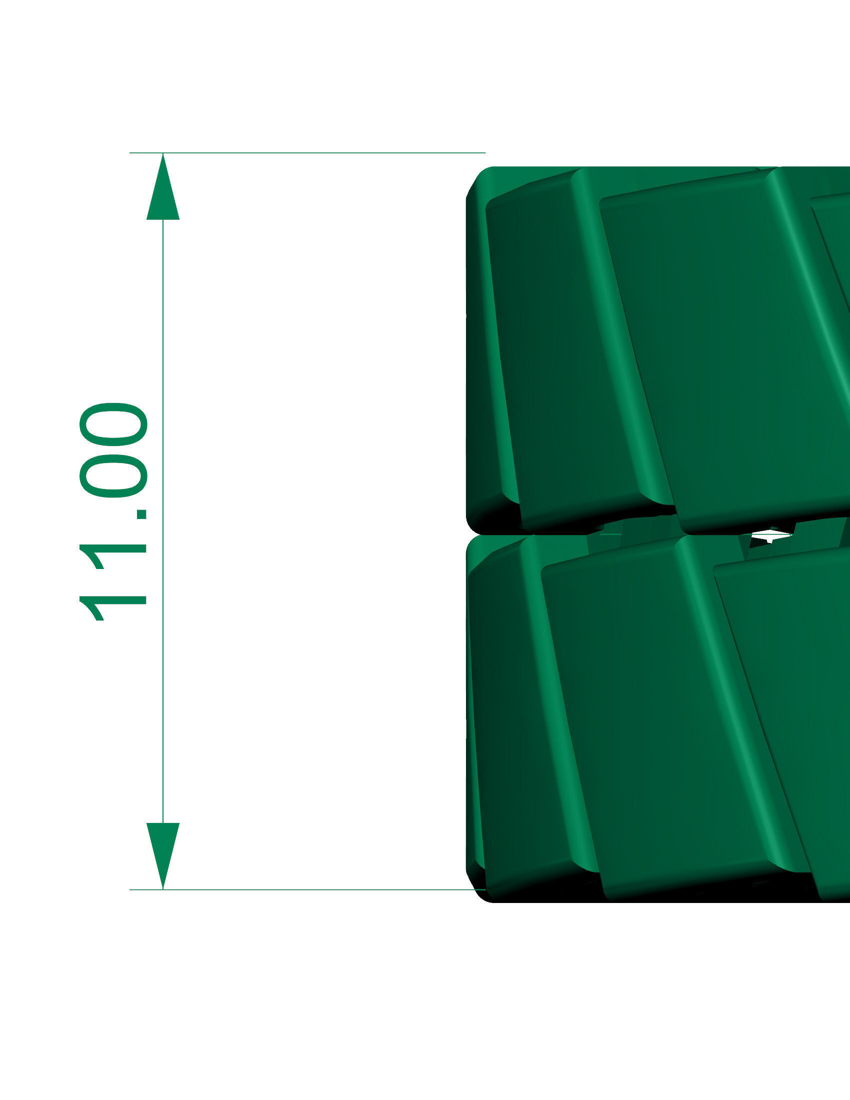 5 SET TOP SOLD UNISEX BRACELET STRICK TYPE 3D Model Collection_3