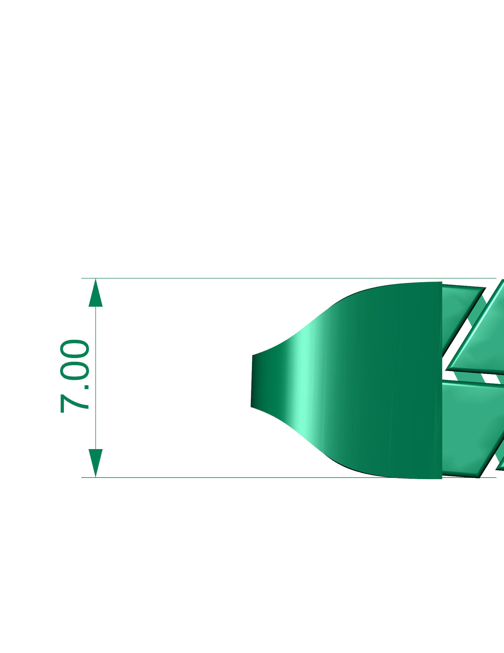 5 SET TOP SOLD UNISEX BRACELET STRICK TYPE 3D Model Collection_4