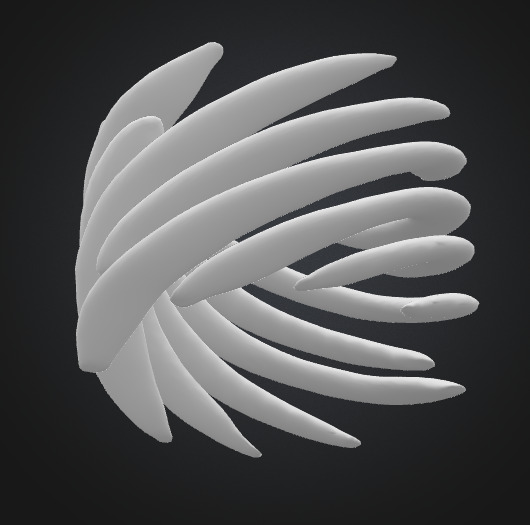 Scifi Object Shape Model 7 3D model_4