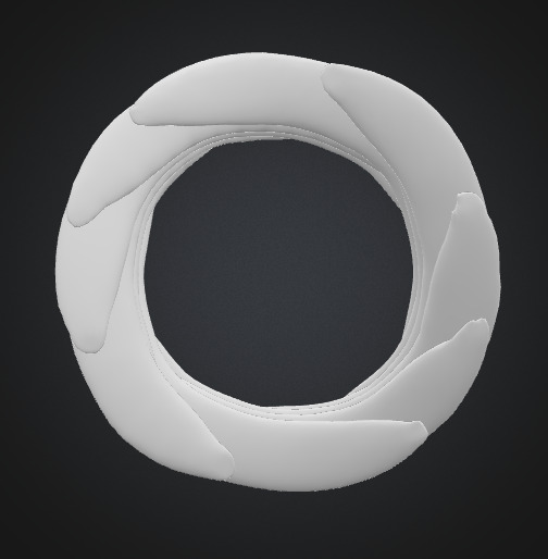 Scifi Object Shape Model 7 3D model_3