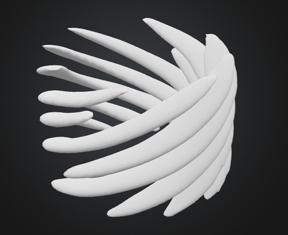 Scifi Object Shape Model 7 3D model_2