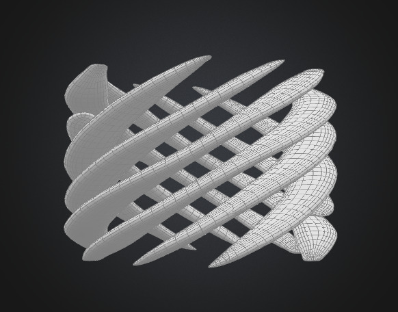 Scifi Object Shape Model 7 3D model_6