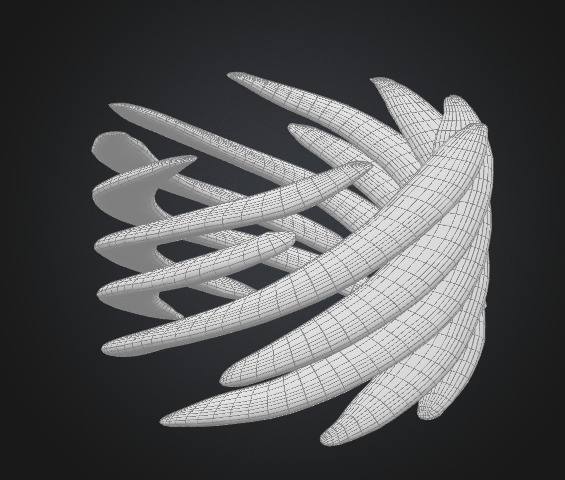 Scifi Object Shape Model 7 3D model_5