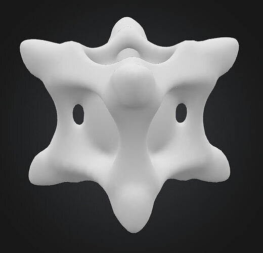 Scifi Object Shape Model 8 3D model