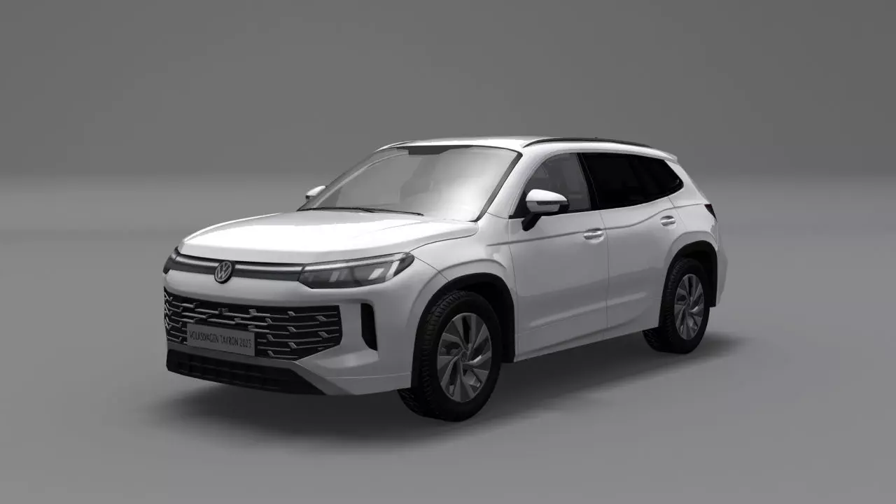 Volkswagen Tayron 2025 3D model