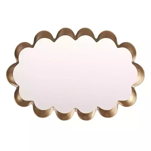 Anthropologie Scallop Mirror  3D model