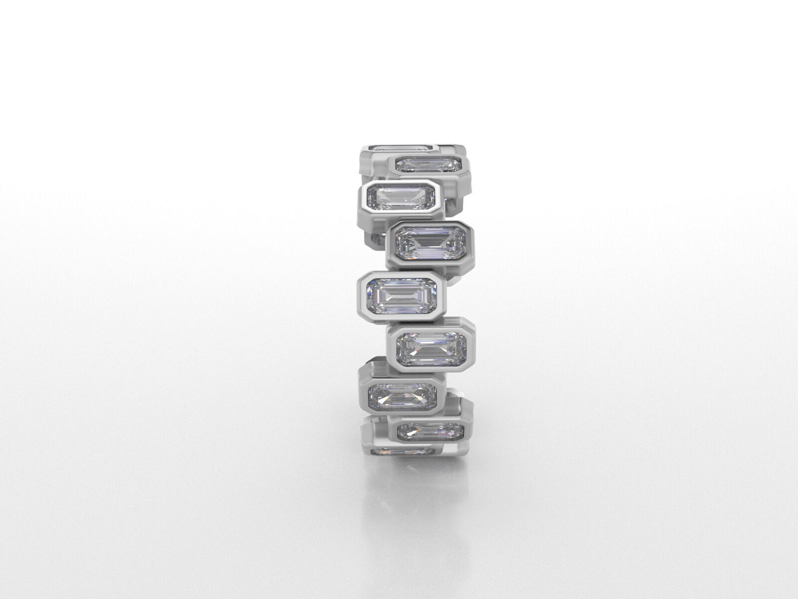 bezel ring Free 3D print model_3
