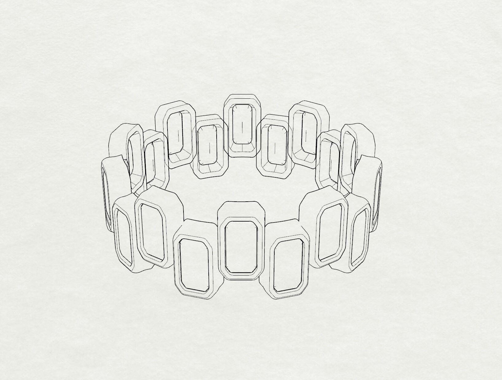 bezel ring Free 3D print model_11