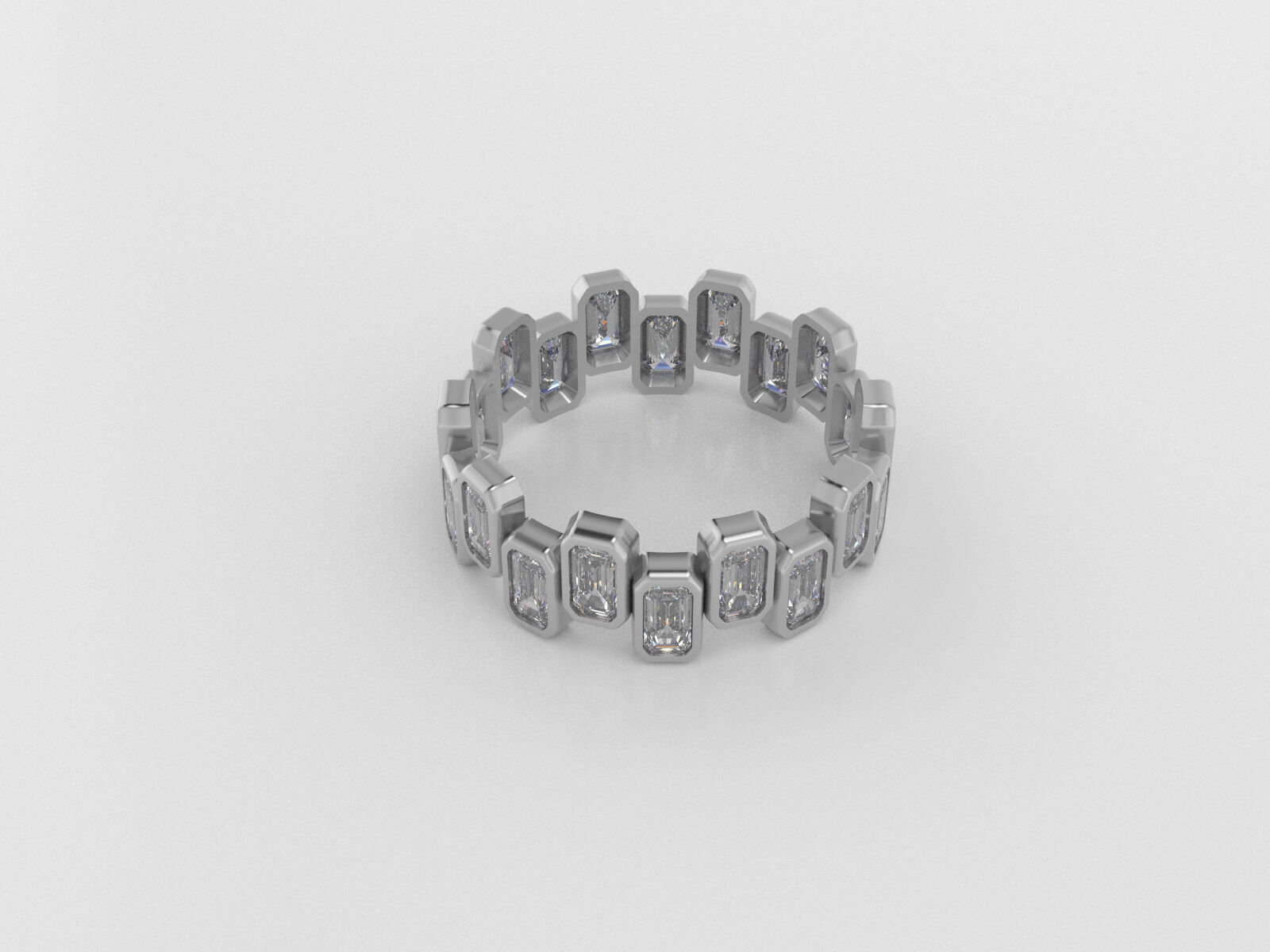 bezel ring Free 3D print model_2