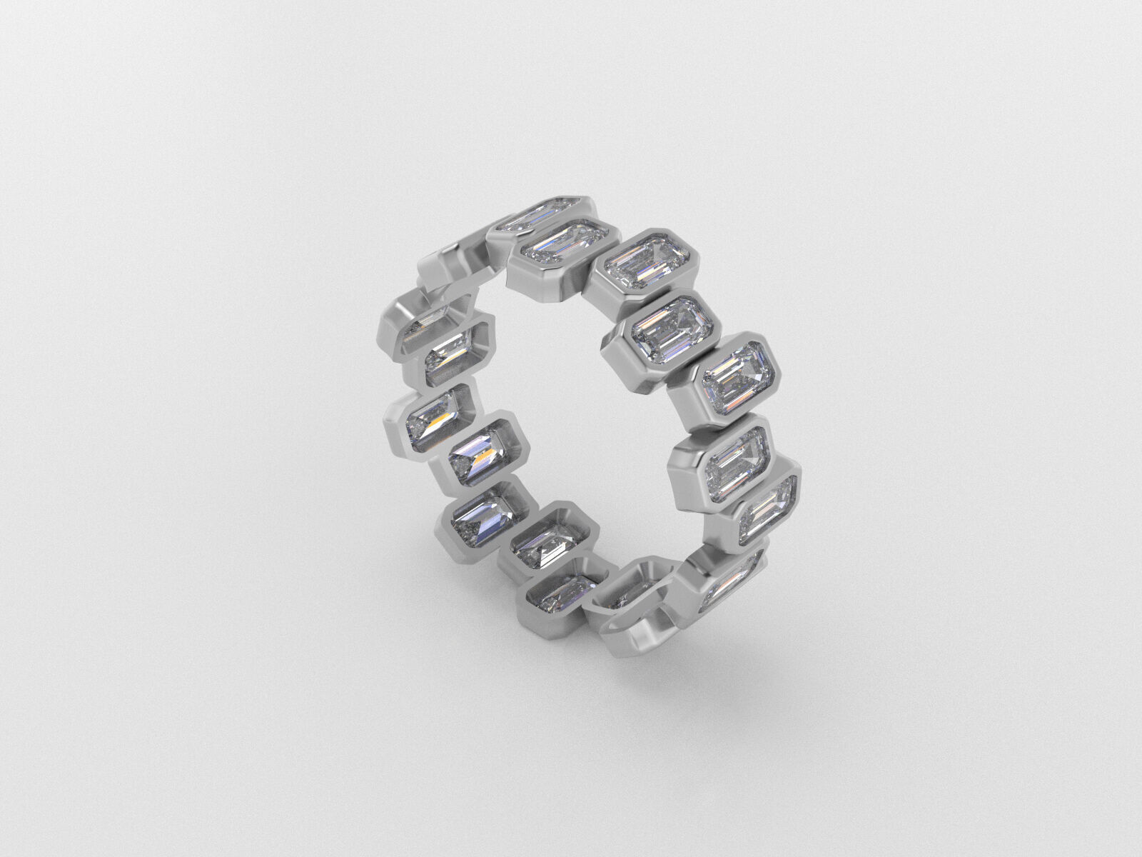 bezel ring Free 3D print model_1