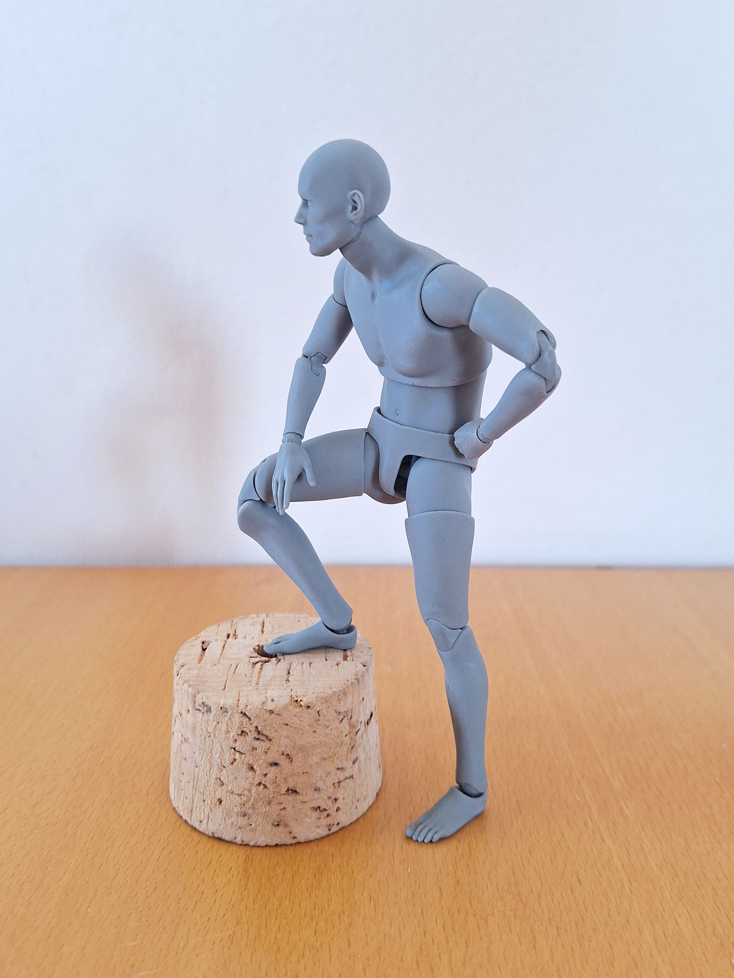 Articulated Male Action Figure 3D print model_5