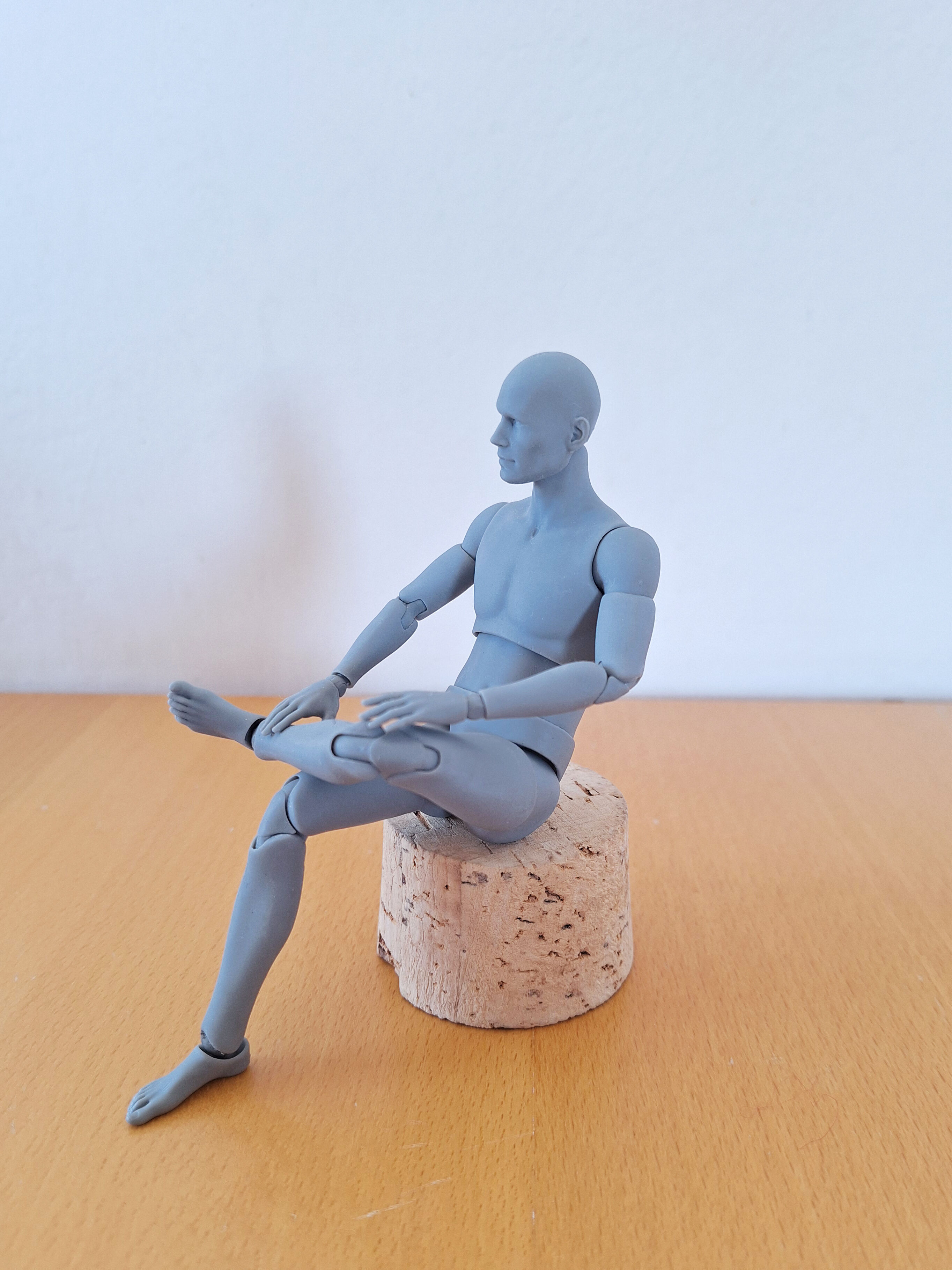 Articulated Male Action Figure 3D print model_4