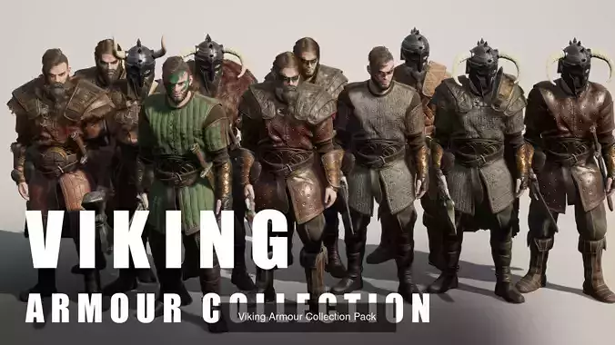 Viking mega pack 3D Model Collection