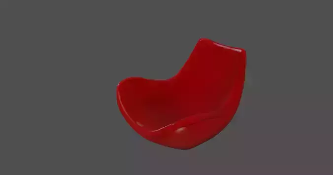Modern Ergonomic Lounge Chair  