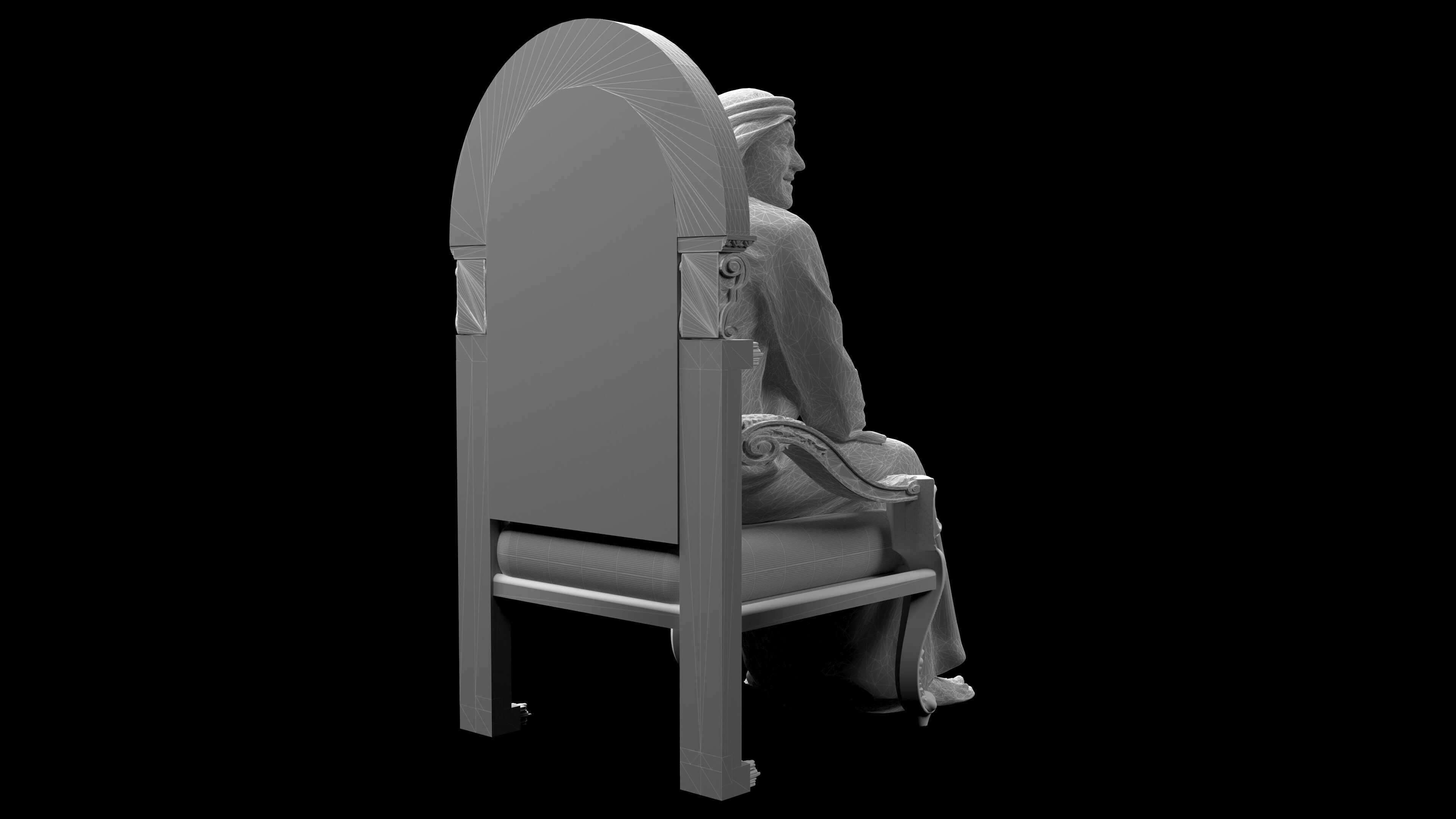 Arap Sultan 2 - 4K 3D model_13