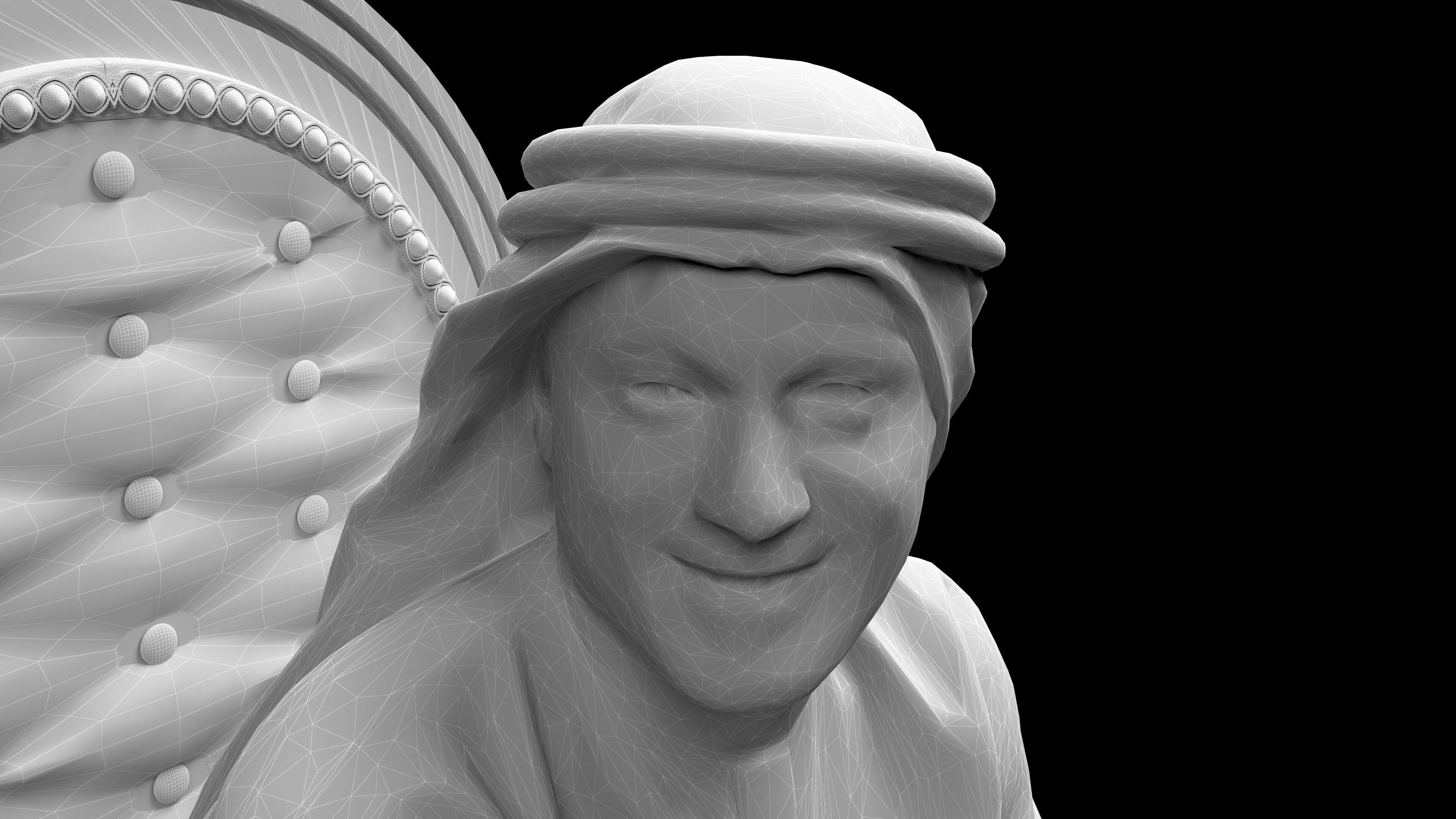 Arap Sultan 2 - 4K 3D model_15