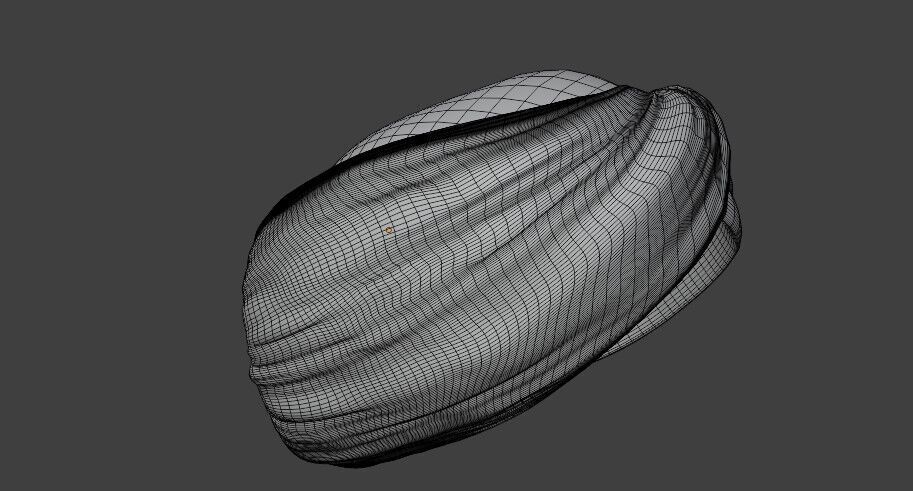 sikh turban Low-poly 3D model_6