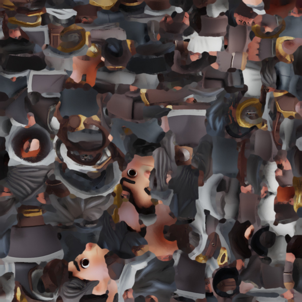 Stylized Adventure Hero 3D Character Model 3D model_13